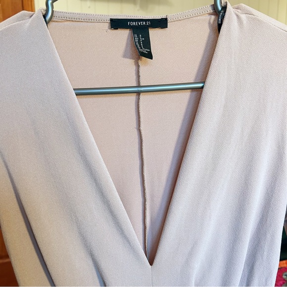 Long sleeve tan romper size small - Picture 3 of 3